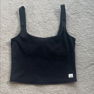 Vuori Daily Crop XS Black